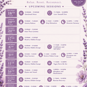 The Hidden Escape Wellness Sessions
