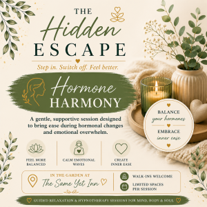 Hormone Harmony - Sunday 10th May 10:00 – 10:45