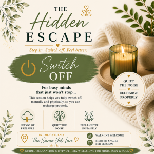Switch Off - Saturday 9th May 11:15am – 12:00