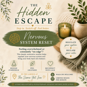 Nervous System Reset - Saturday 9th May 10:00 – 10:45am