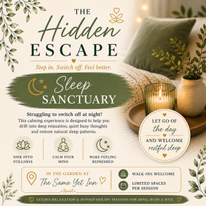 Sleep Sanctuary - Friday 8th May 19:30 – 20:15